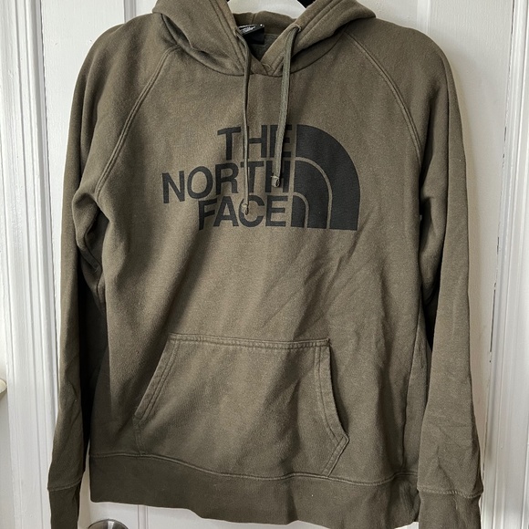 The North Face Pullover Sweatshirt - Olive Green - Women's Medium - Picture 1 of 2